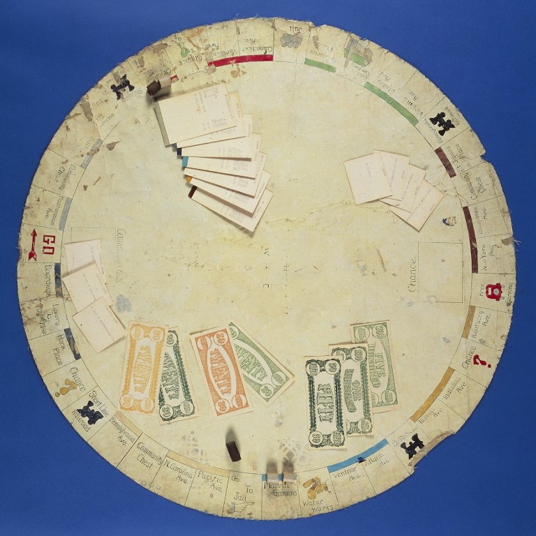 first original monopoly board