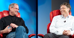 Bill Gates Steve Jobs