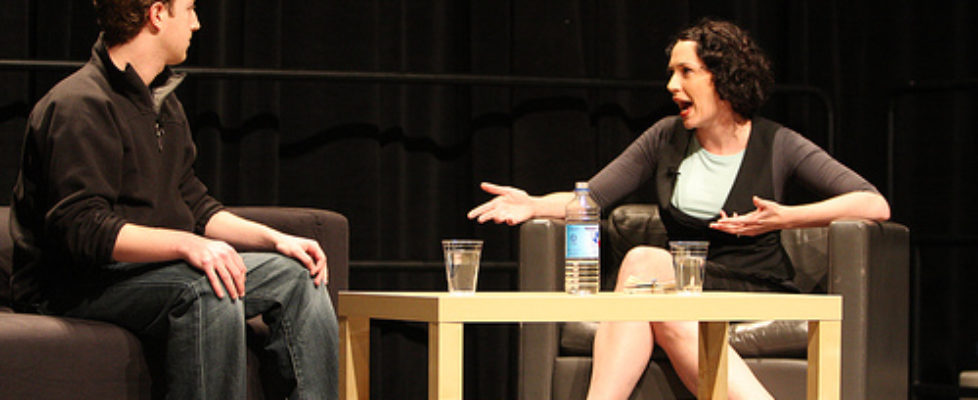 Lacy and Zuckerberg at SXSW - via BrianSolis.com